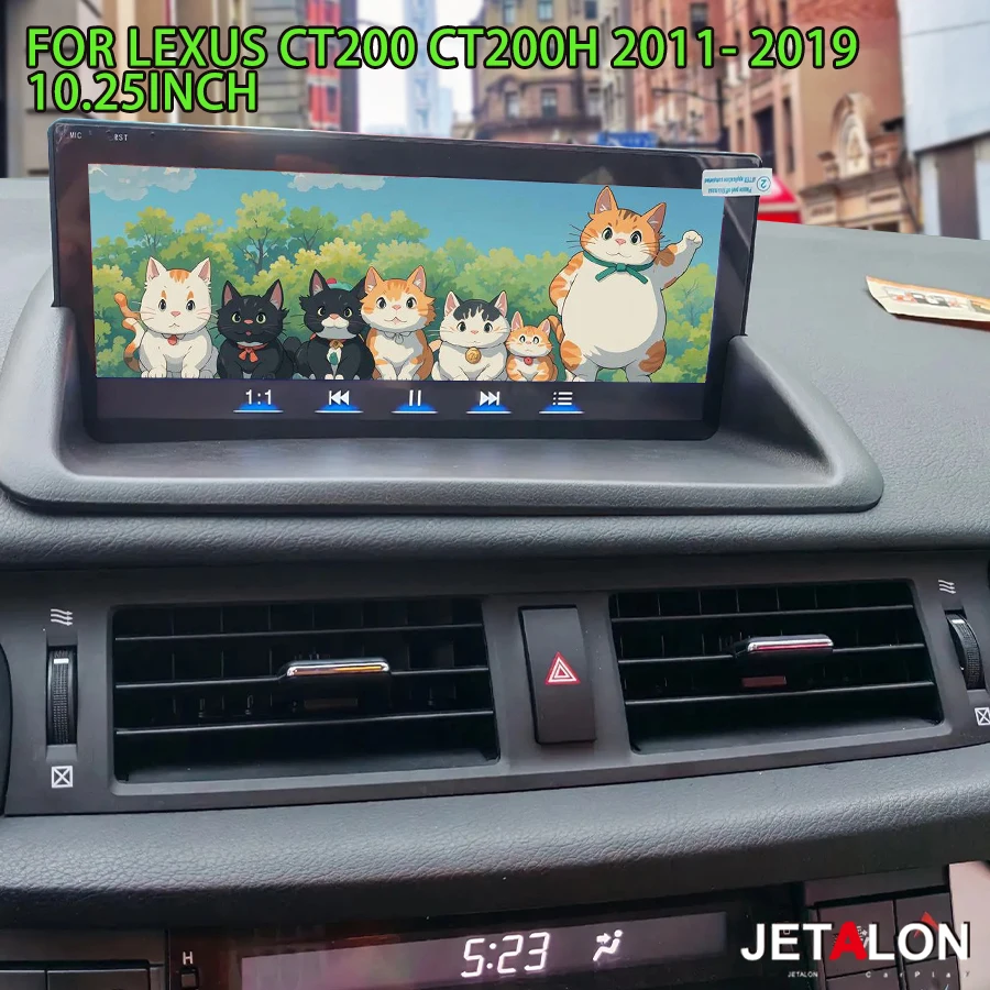 

Автомобильный радиоприемник с экраном Carplay 10,25 дюйма для Lexus CT200 CT200h 2011-2019, базовый без экрана, 4G, GPS, Navi, мультимедийное стерео аудио