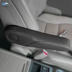 Seat Armrest Cover For Honda CRV 2007 2008 2009 Black Microfiber Leather Right & Left Car Side Seat Armrest Handle Cover Trim