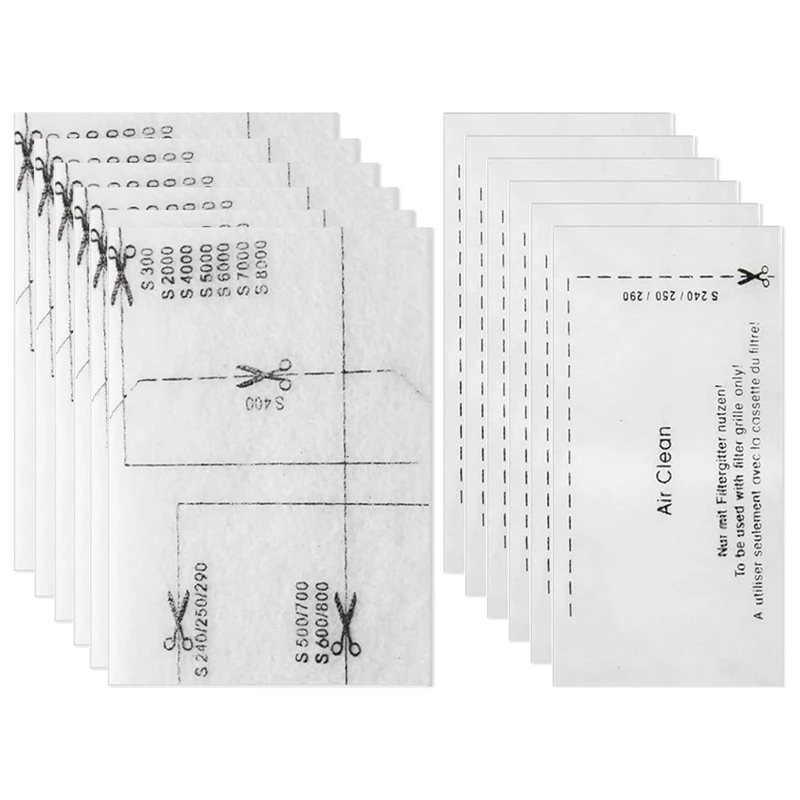 Filtros de aspiradora para Miele Complete S8340 S8360, C1 C2 C3, juegos de filtros de repuesto de filtro de escape