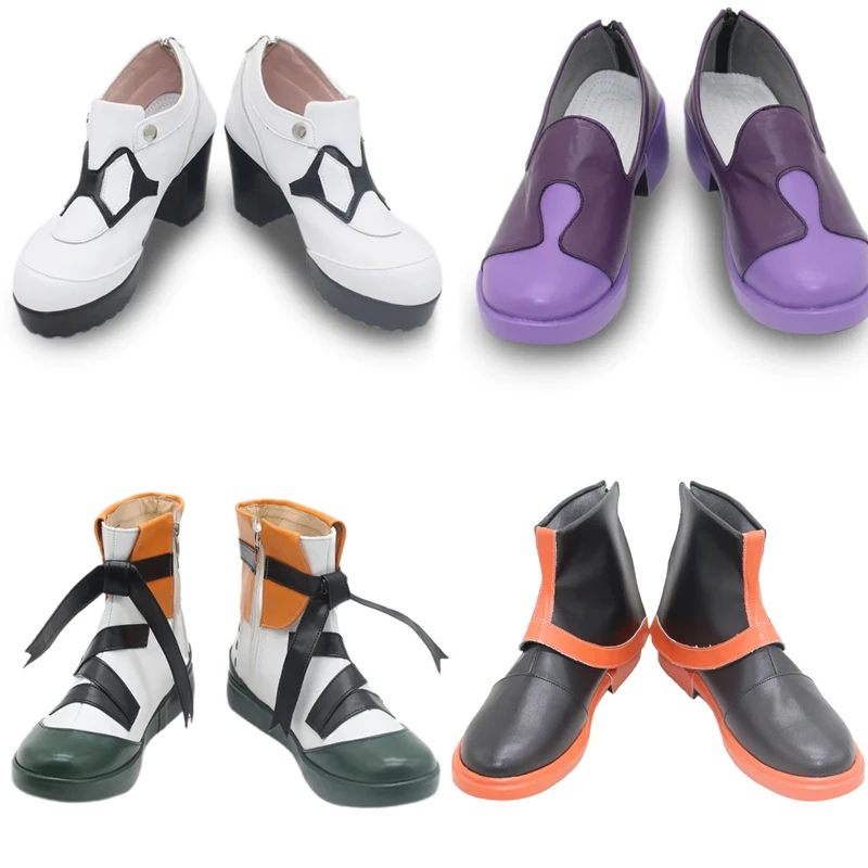

New Anime Fahion Iris Delo crow scallion Boots Cosplay Shoes Custom-made