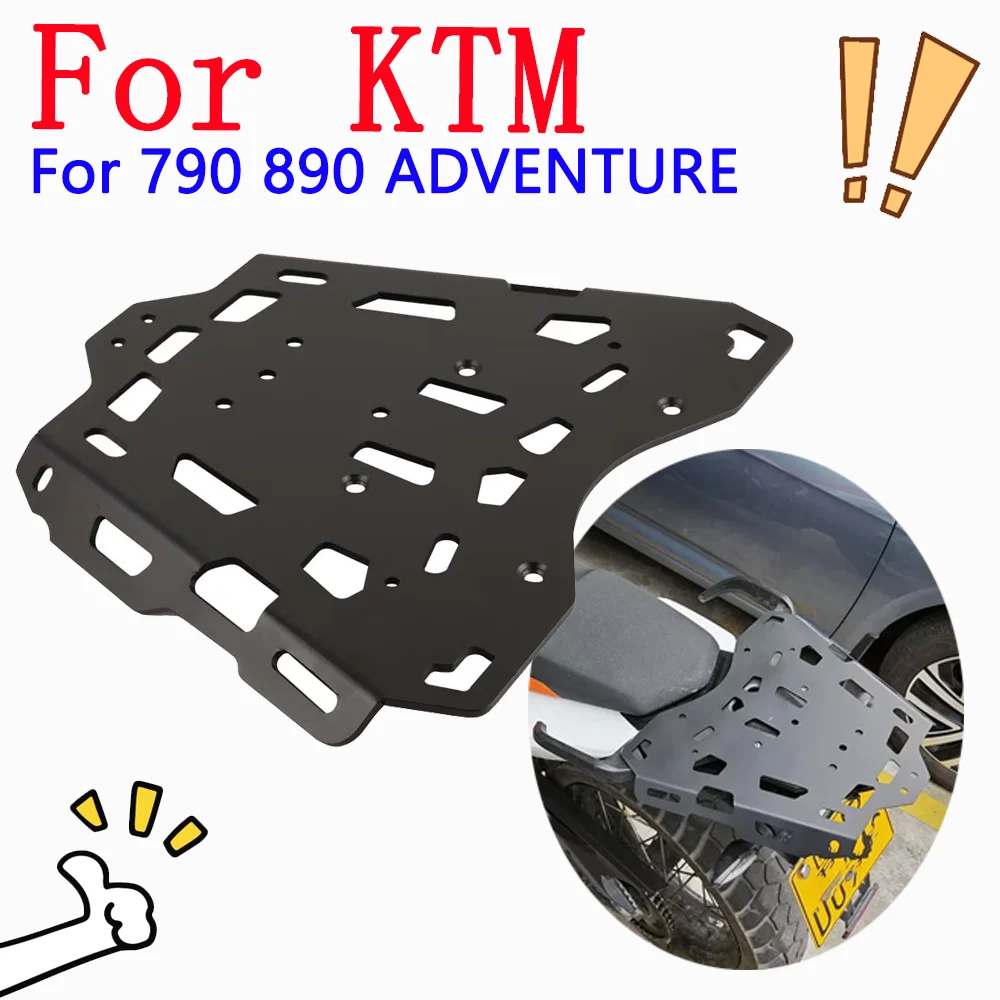 

Аксессуары для мотоциклов, задняя багажная полка, багажник для хранения, верхняя стойка для KTM 790 890 Adventure 2019-2024 2022 2023