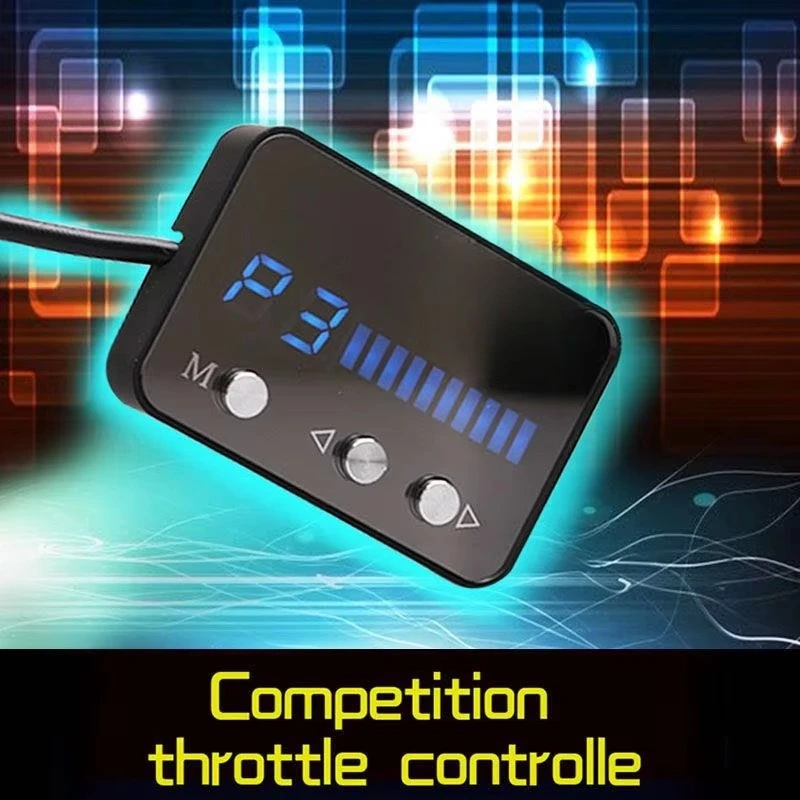 Tuner Motor Accelerator Controller Auto Parts 7 Mode Accelerator Pedal Booster