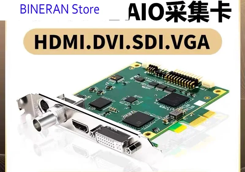 

400N1 AIO Capture Card HD HDMI SDI DVI VGA Live Video Conference