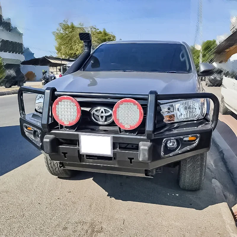For Toyota REVO Front Bumper TOYOTA REVO Front Bumper Crash Bar Protector 2015 + Car Modification Parts