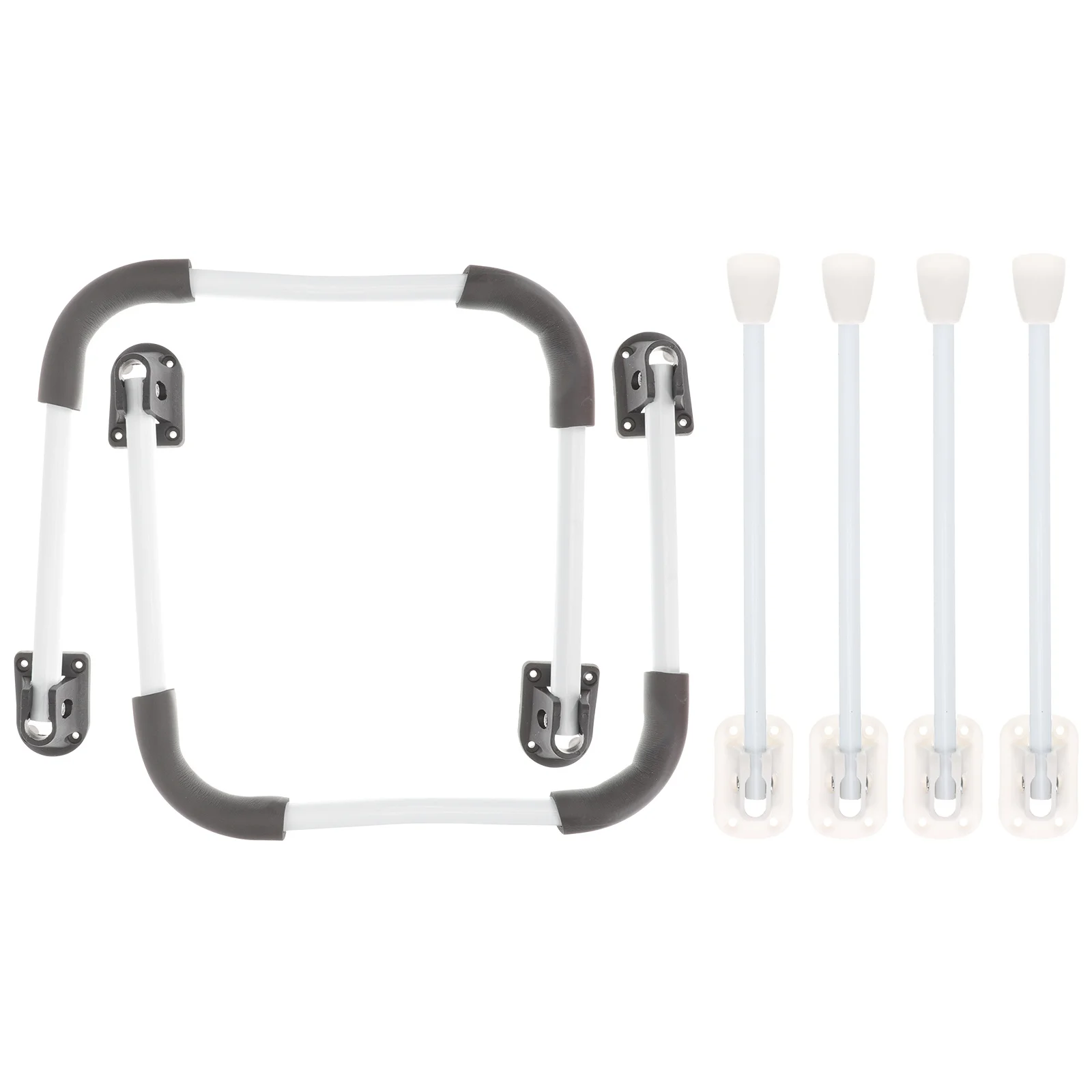 مجموعتان من أرجل المكتب المنزلية، سهلة التركيب، هيكل متين، رائع لمشاريع الأثاث بنفسك، طاولة جانبية صغيرة