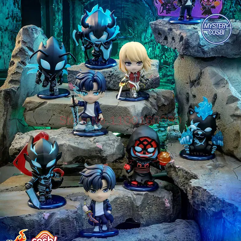 【Preventa】Nuevo Juguete Oficial Original de la Serie Solo Leveling, Caja Sorpresa COSBI, Mini Muñeca, Exquisito Regalo de Cumpleaños