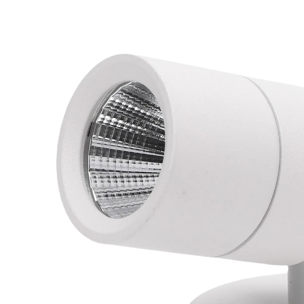 2 Pack 5W LED Up Lights Adjustable Head Warm White LED Spotlight US Plug Aluminum Alloy Uplight Fixtures For Plants