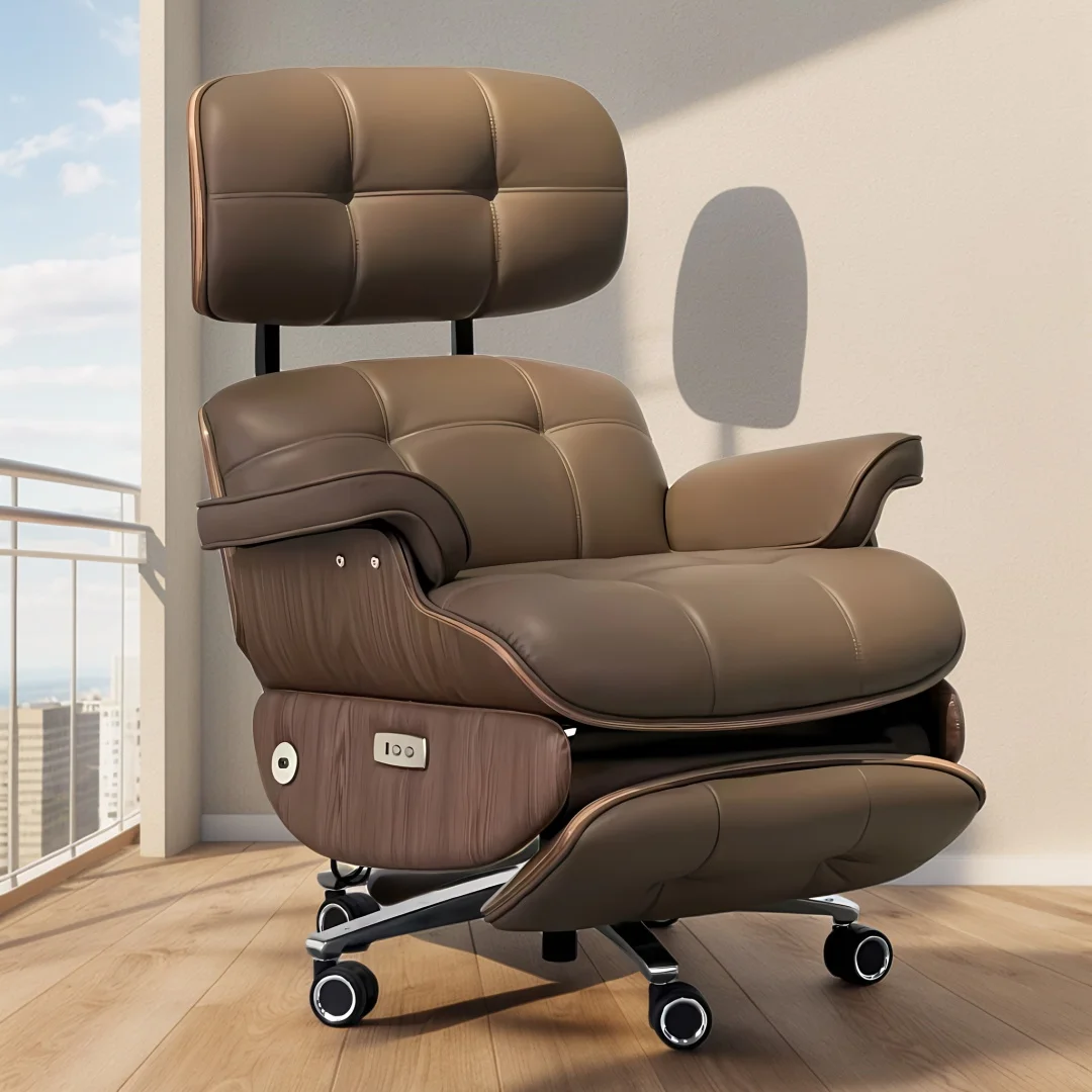 Recliner Ergonomic Office Chair Luxury Mobile Comfortable Office Chair Bedroom Conference Reading Silla Oficina Home Furniture