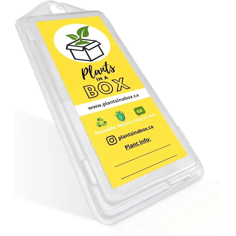 

Plant Cloner Shipping Box for Plants – Reusable Plant Nursery Pots Tempered Walls and Dedicated Root Compartment – Fits 8 Inch T