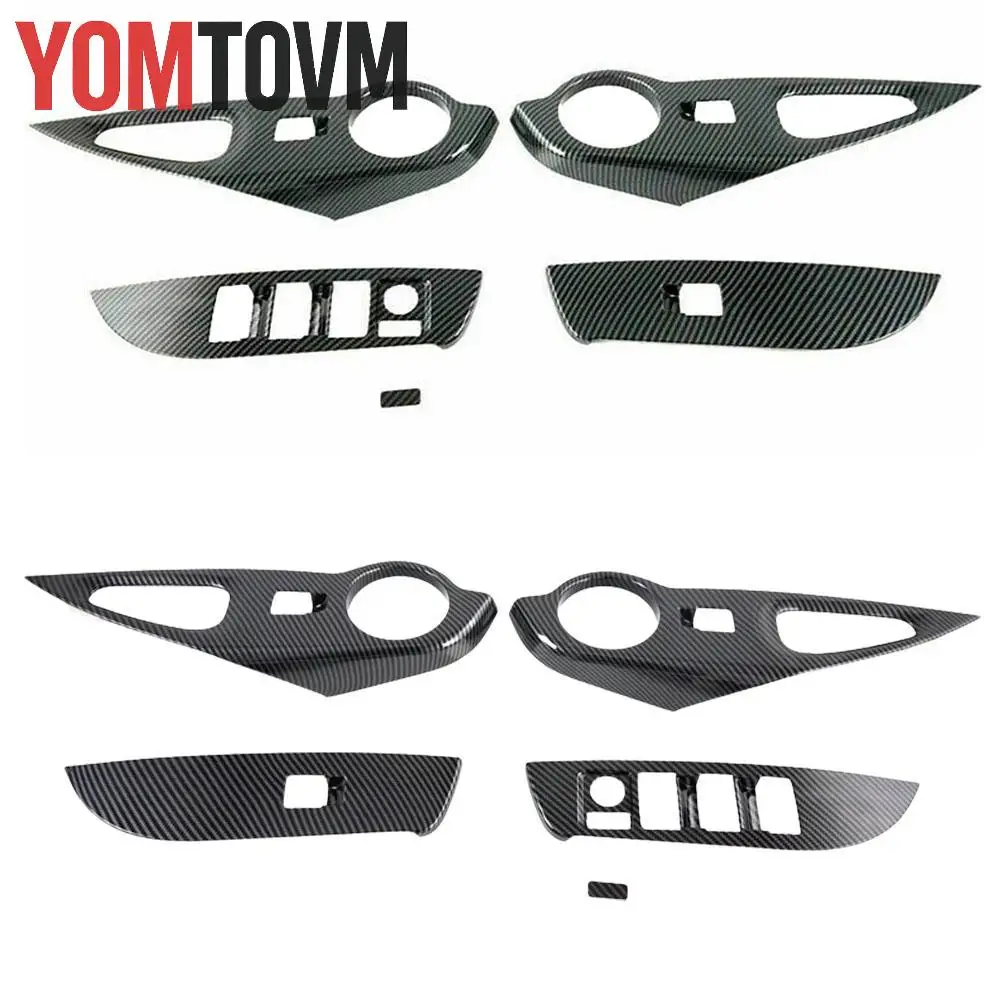 

Window Lift Switch Panel Cover Trims Fit for Toyota Corolla Cross 2020-2023