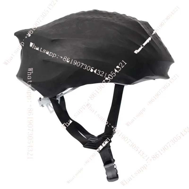 Cycling helmet cover, bicycle helmet cover to avoid head light exposure