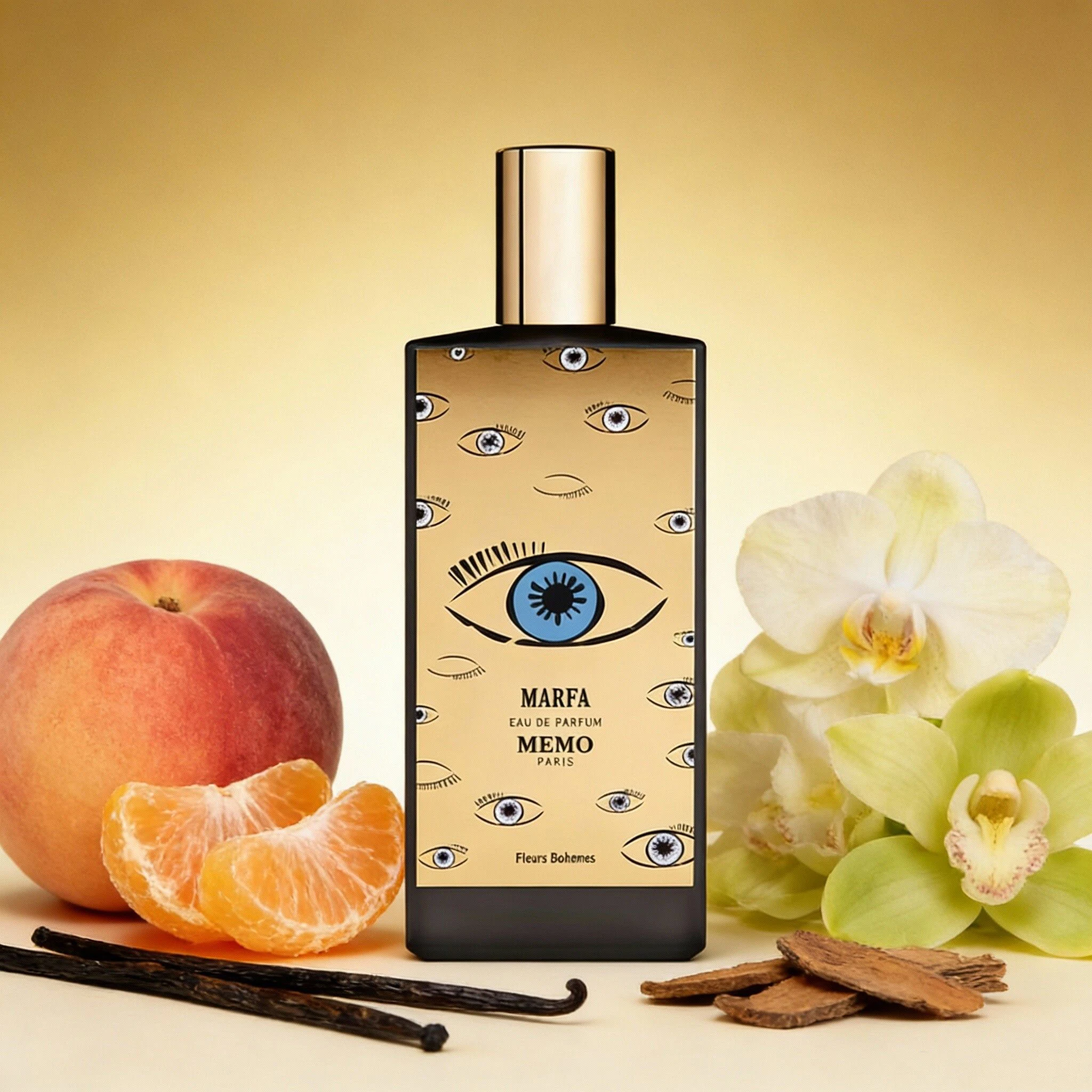 عطر Memo Paris Eau de Parfum Marfa 2.53 FL OZ للجنسين عطر المسك الشفاف سهل الرش أثناء التنقل وتقديم الهدايا