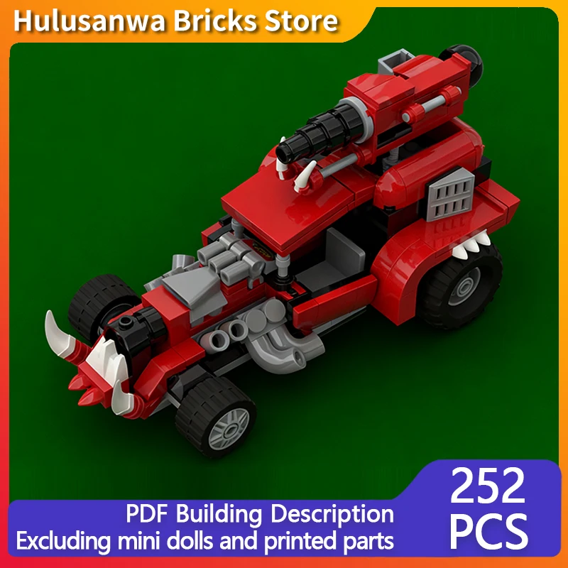 

Популярные игры 40K, модель здания, Moc, кирпичи, тяжелая пушка, коллекция, технологические блоки, подарочные модульные рождественские игрушки, наборы «сделай сам»