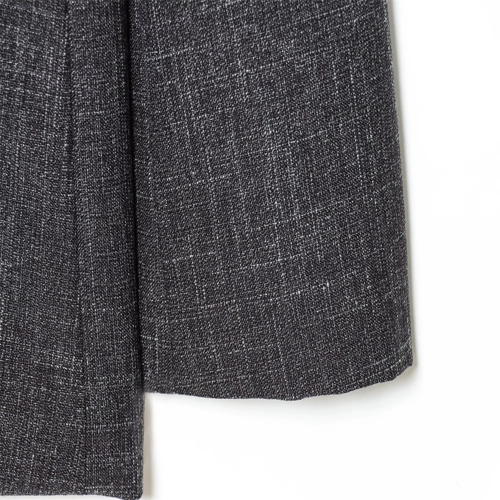 سترة بدلة نسائية شتوية جديدة متعددة الاستخدامات مصنوعة من مزيج الصوف المستقيم