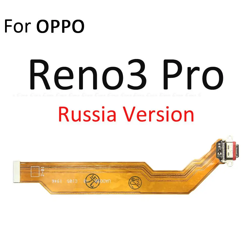 For OPPO Reno3 Reno2 Reno 10x zoom Pro F Z Ace Ace2 5G 4G  Charger USB Connector Dock Charging Port Jack Board Flex Cable