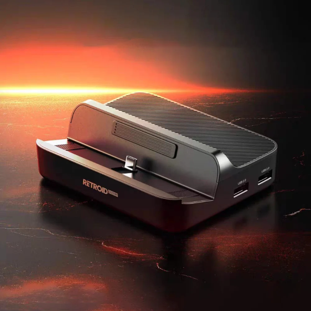 

Зарядная док-станция 7-в-1 для Retroid Pocket 5, док-станция с поддержкой PD-зарядки и HDMI, замена док-станции, 3*USB3.0, 2*USB2.0