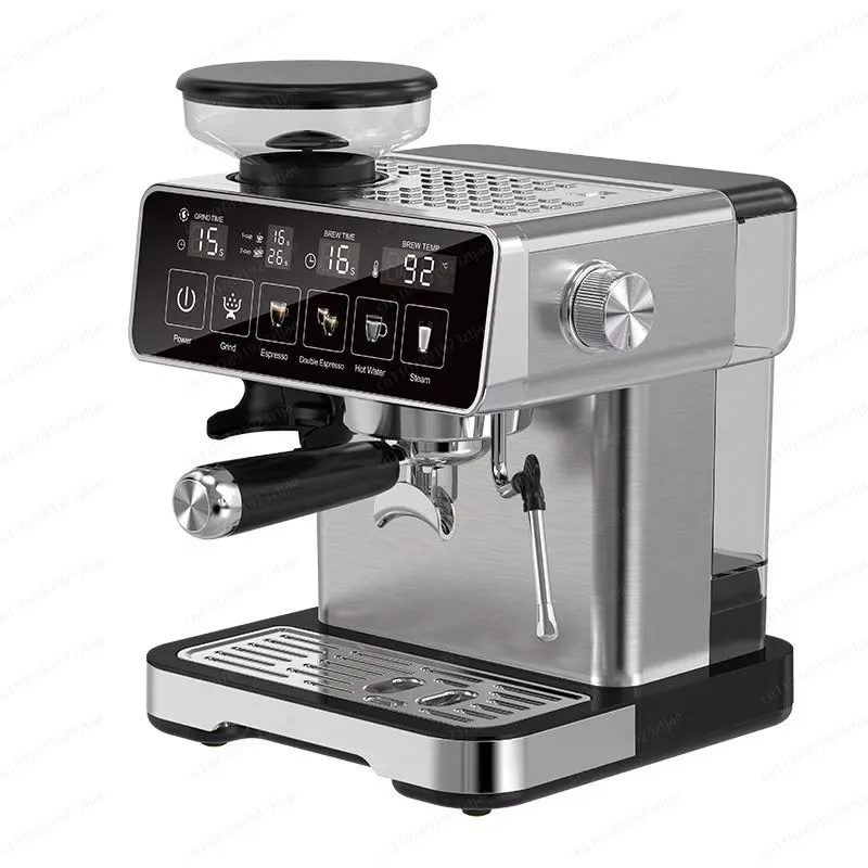20 Bar Stainless Steel Espresso Coffee Machine Programmable Touch Screen for Espresso/Latte/Cappuccino Electric Household Hotel