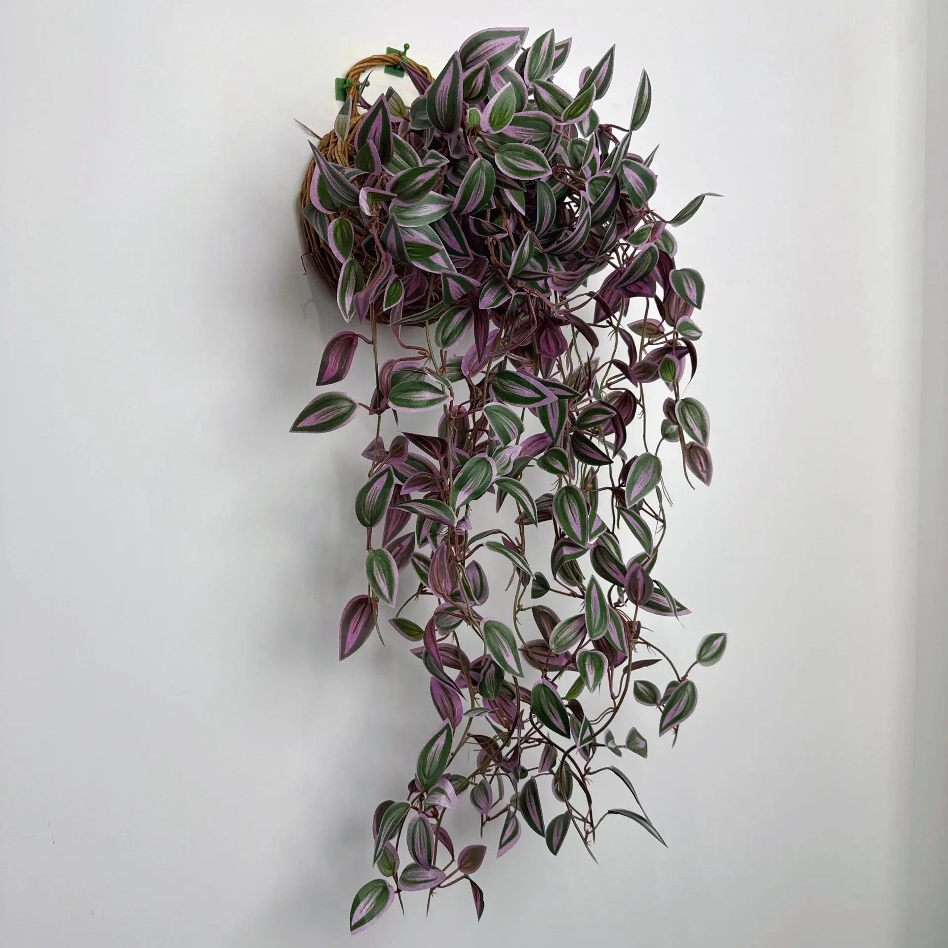 75 cm gefälschte hängende Pflanzen, Ranken, künstlicher Eukalyptus, fallende Scindapsusblätter, Wandpflanzen, Seide, lebendige Rebe für Hausgarten-Dekoration – Detail 7