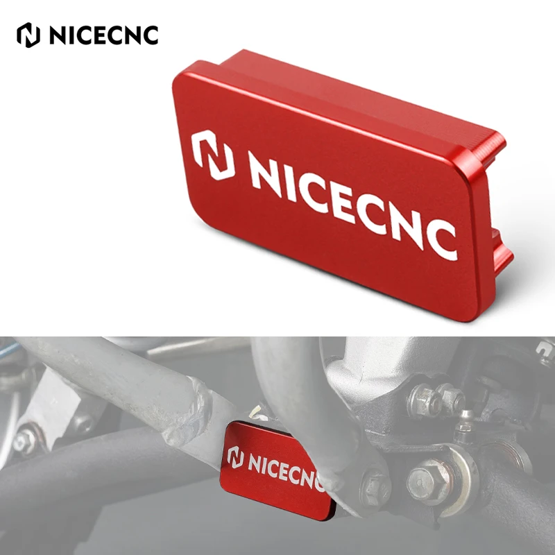 

NiceCNC ATV Frame Plug For YAMAHA YFZ 450R 2009-2024 YAMAHA YFZ450X 2010-2011 6061-T6 Aluminum Alloy Accessories Red