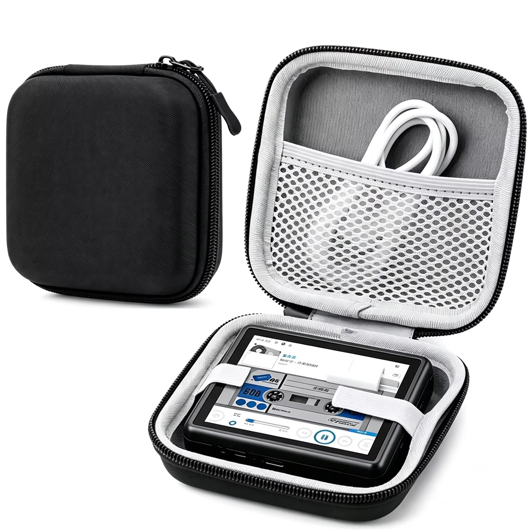 

Handheld Game Console,Storage Cover For ANBERNIC RG Rotate Android Handheld Game Console 3.5" Hard Carrying Case