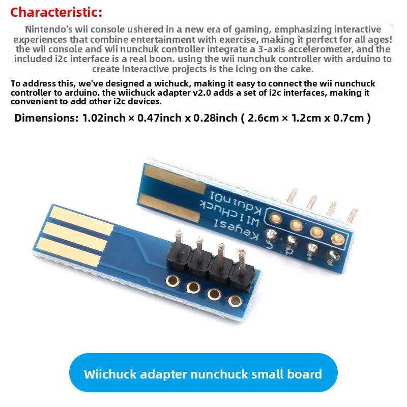 Wii WiiChuck Adapter Nunchuck Small Board
