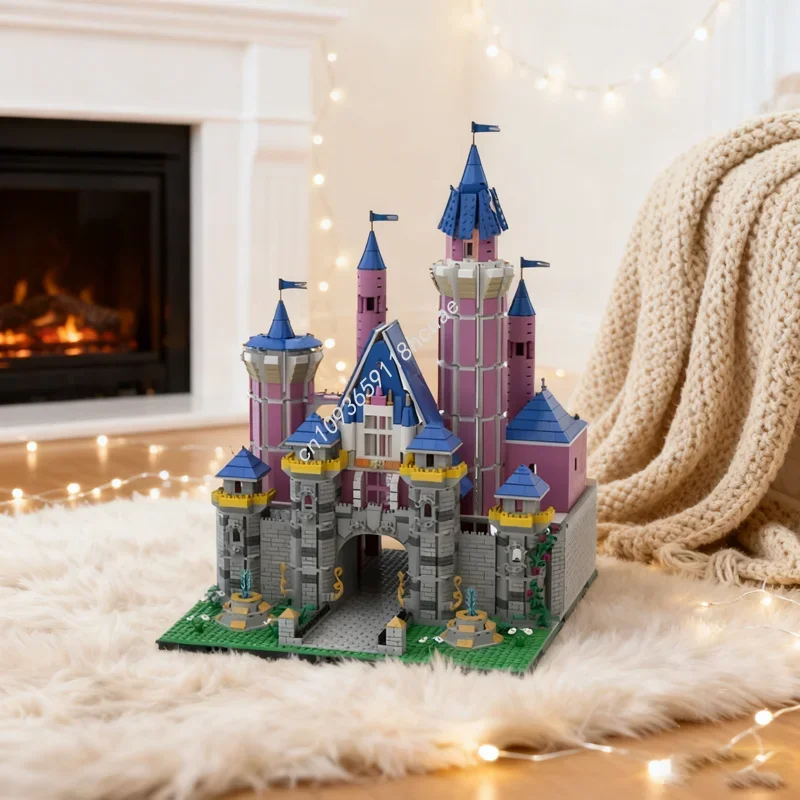 

3266pcs MOC Cinderella s Castle Modular Fairy Tale Model Building toys blocks Architecture Christmas gift DIY creative idea Kids
