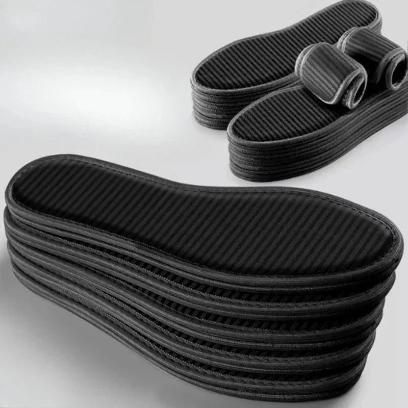 2/4pcs 신발에 대 한 대나무 숯 항균 Insoles 탈취제 실행 스포츠 깔 창 피트 두꺼운 충격 흡수 신발 단독