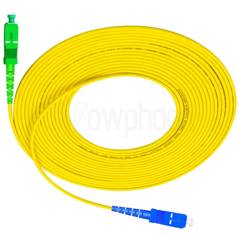 1M 3M 5M 10M 15M SC/APC-SC/UPC SX 3.0mm Fiber Optic Jumper Cable Fiber Optic Drop Cable Patchcord Single Mode