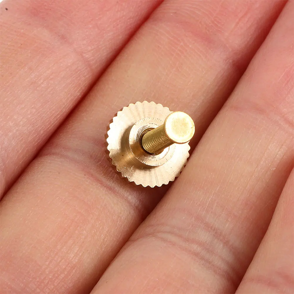 

20pcs Screw Cap Pin Backs Badge Holders Brooch Making Pins Name Tag Fixators Safety Bar Clasps Replacement Pin Keepers For Diy
