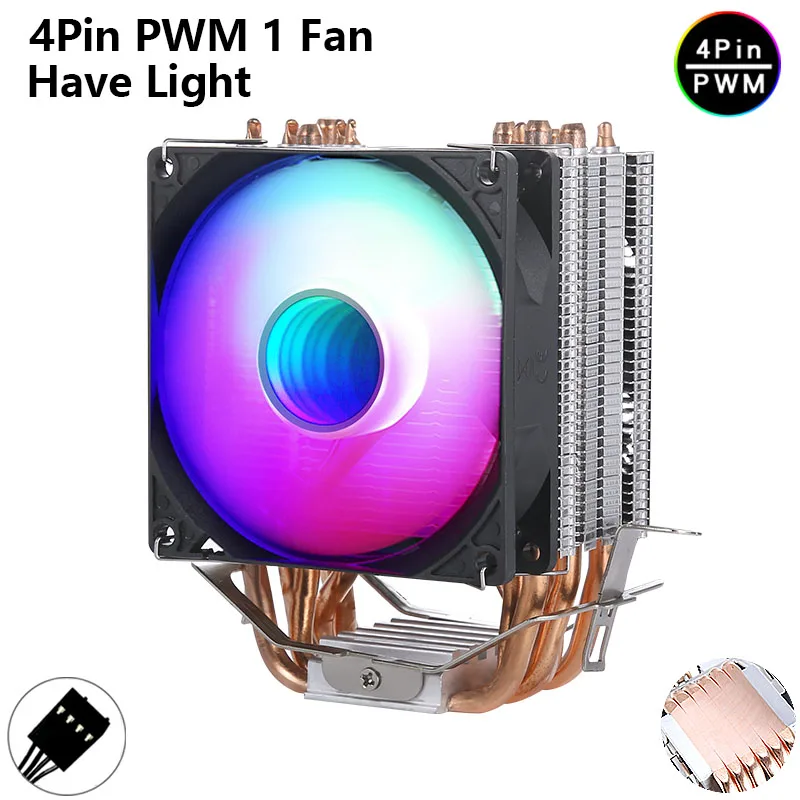 Variant: 6Heat pipes 1Fan4pin