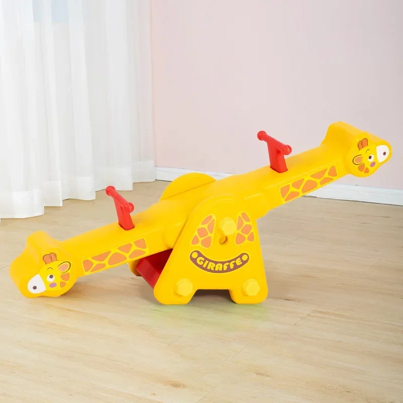 Funny Design Plastic Double Crab Seesaw Rocker Toy For Child