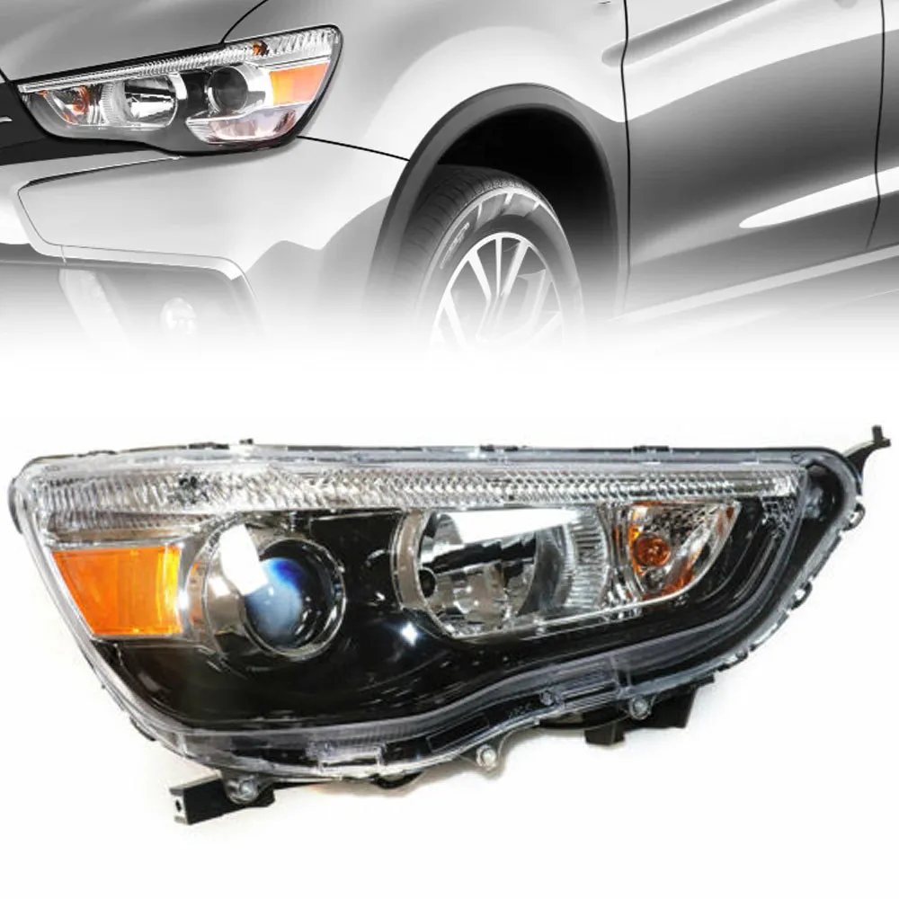 Halogen Headlight Headlamp Left+Right For Mitsubishi Outlander Sport 2011-2019