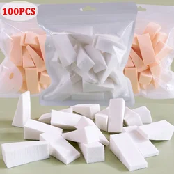 20-100pcs Triangular Powder Sponge Puff Soft Smooth Facial Foundation Latex Makeup Puffs Dry and Wet Detail Concealer Cream Tool