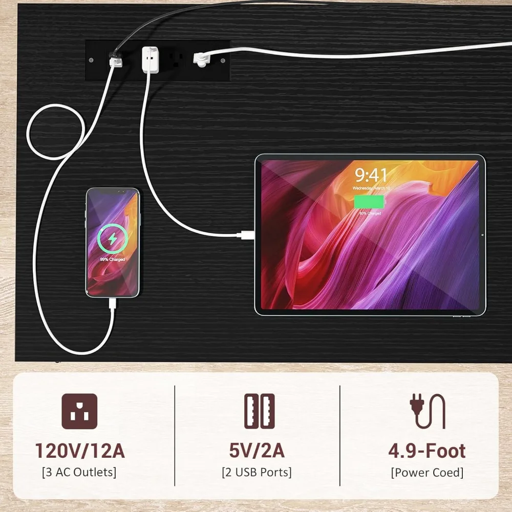 خزانة بار النبيذ مع منافذ كهربائية وأضواء LED، وخزانة مشروبات صناعية مع رفوف نبيذ قابلة للتعديل، وخزائن محطة القهوة #6