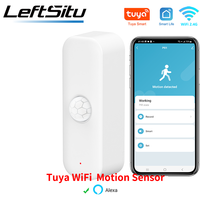 Tuya WiFI Motion Sensor PIR Smart Human Body Home Burglar Sensor APP Remote Control Smart Life For Smart Home Work With Alexa