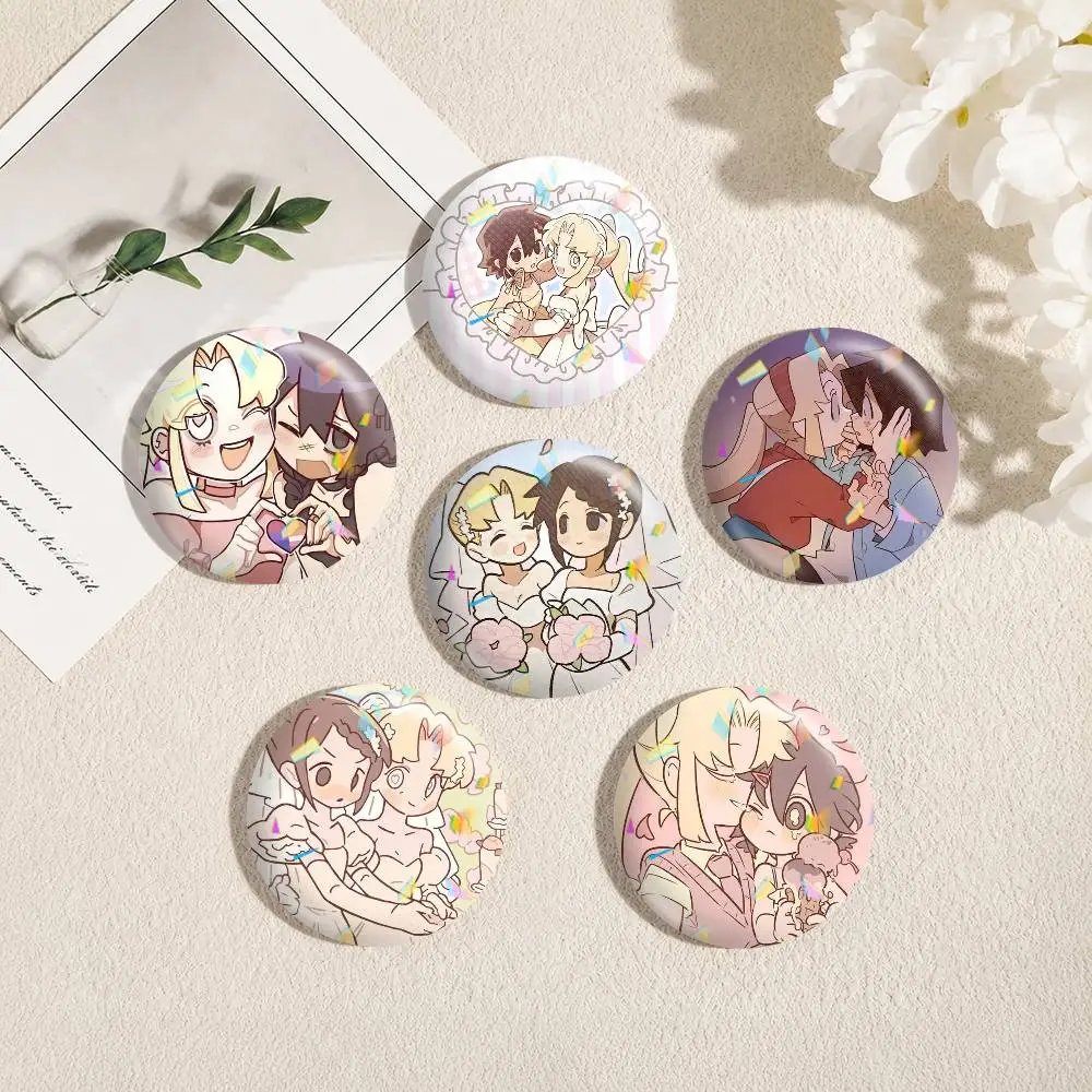 Manhwa I Love A-Amy-S  25mm 32mm 44mm 58mm 75mm Brooches Badges Pins for Accessories Gift
