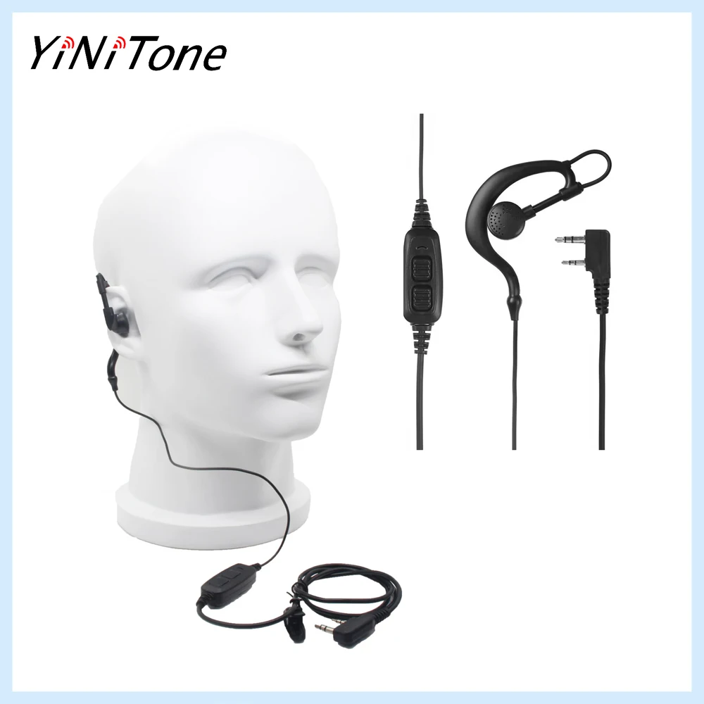 

Dual PTT Earpiece for Baofeng UV-82/UV-8D | Dual-Channel Push Button | Noise-Cancelling Mic | PU Armored Cable