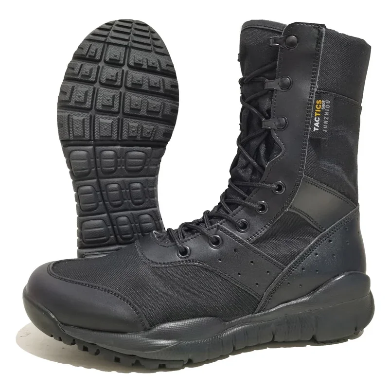 High Quality Special Force Tactical Boots Desert Combat Men Boots Outdoor Hiking Boots Lightweight    Large Size 49