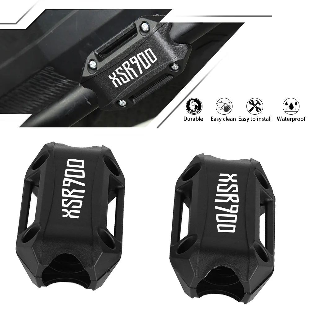 25MM 2024 FOR Yamaha 2022 2023 XSR900 Engine Guard Bumper Crash bar Protection Block XSR700 XTribute XSR 900 700 2016-2020 2021