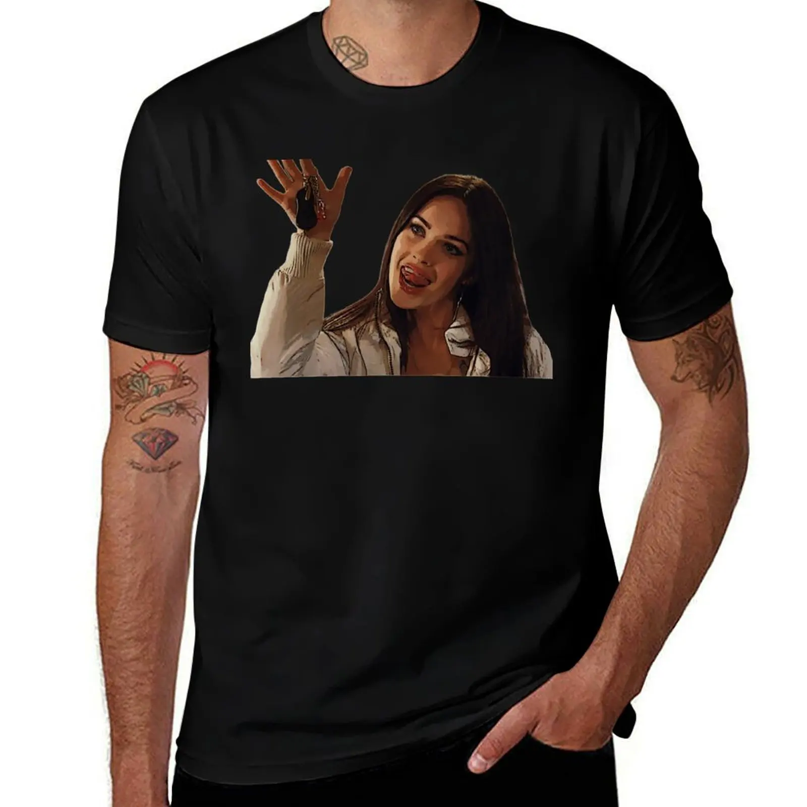 Jennifer Check from Jennifer_s Body Cartoony Style T-Shirt Breathable Travel T-Shirt