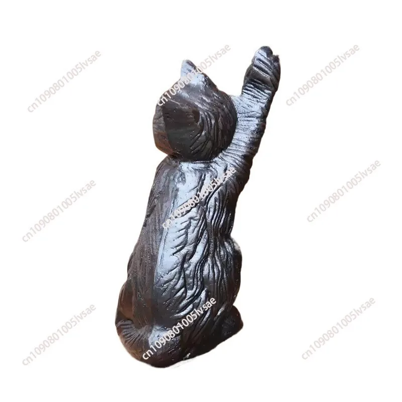 Cast Iron Cat Door Stop Decor Metal Standing Animal Sculpture Stop Your Bedroom Bath And Exterior Doors In Style Vintage Rustic