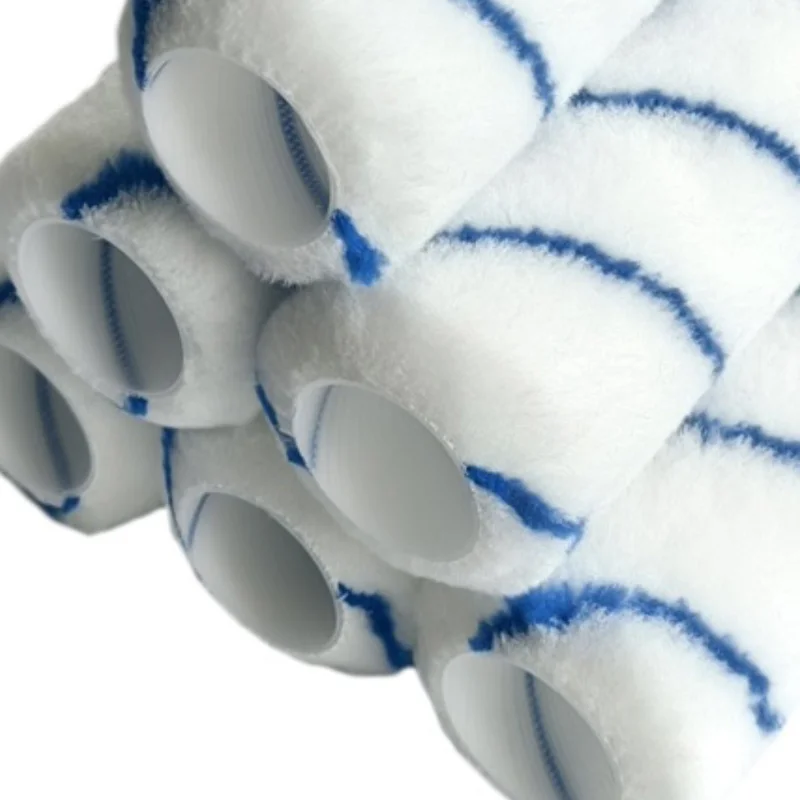 

6/10PCS 9-inch X 1.5" Woven Microfiber Cage Paint Roller With Medium Pile Paint Roller Kit Professional Paint Tool