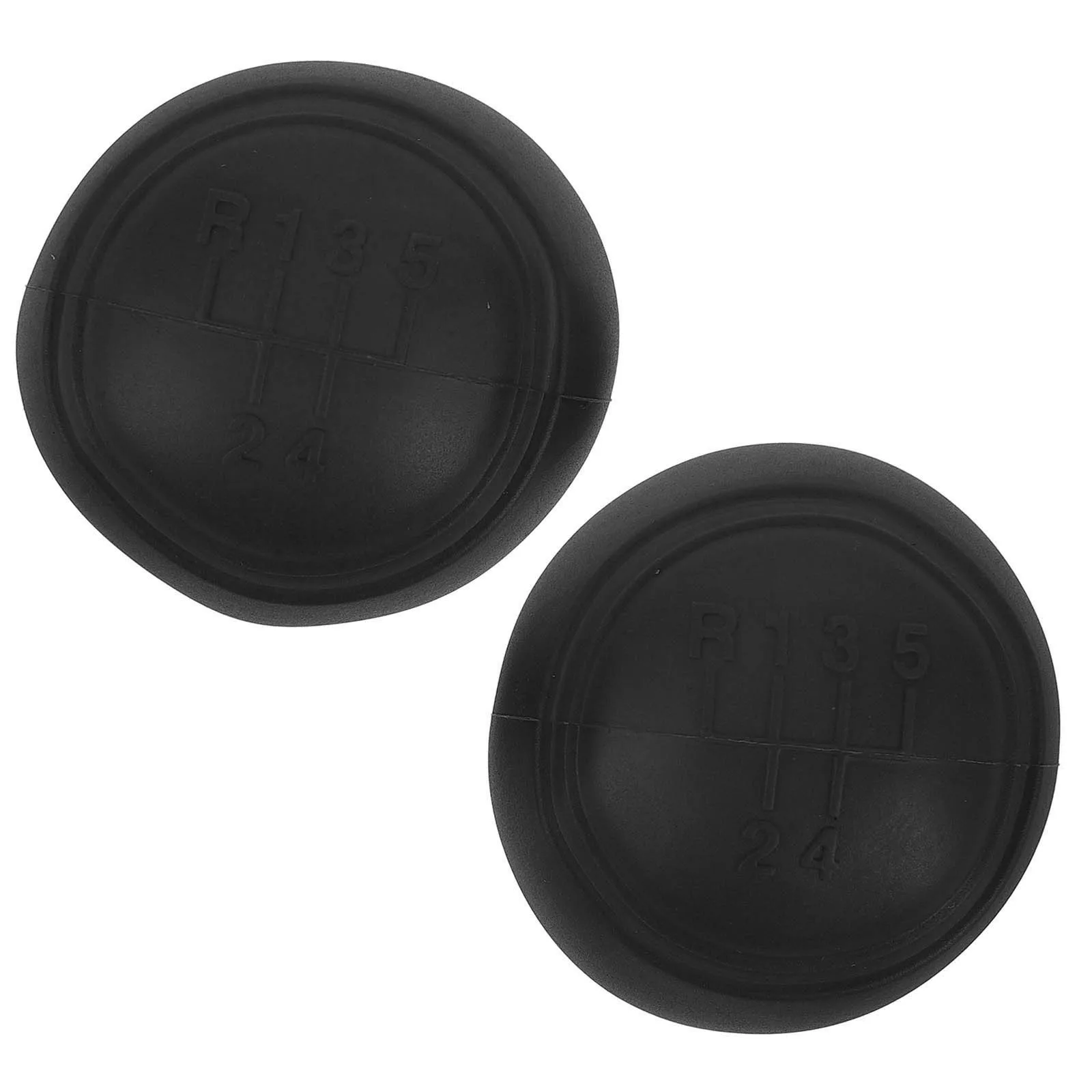 

2pcs Silicone Gear Shift Knob Cover Anti Slip Anti Scratch Manual Shifter Knob Protector Universal Fit Car Truck Rv Gear Shifter