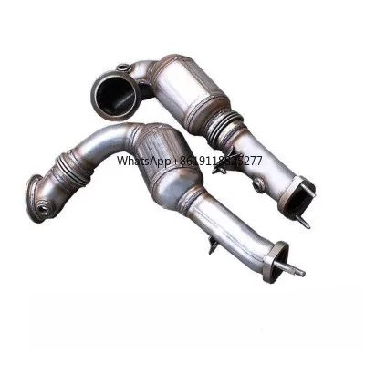 

High quality hot sale direct fit exhaust catalytic converter for BMW 740 F02 X63.5