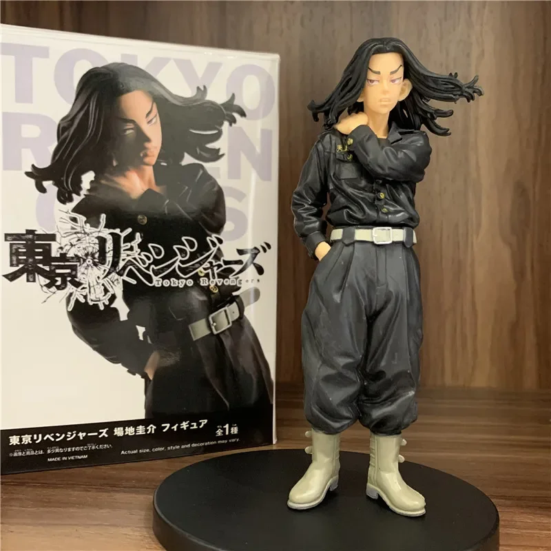 Lover Anime Tokyo Revengers Action Figure Toys Baji Keisuke Cool Standing Ver. Figures Matsuno Chifuyu Collection Model Gif 17cm