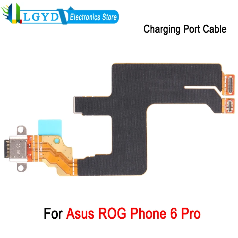 

Зарядный USB-кабель для Asus ROG Phone 6 Pro, гибкий кабель для зарядки телефона, запасная часть для ремонта