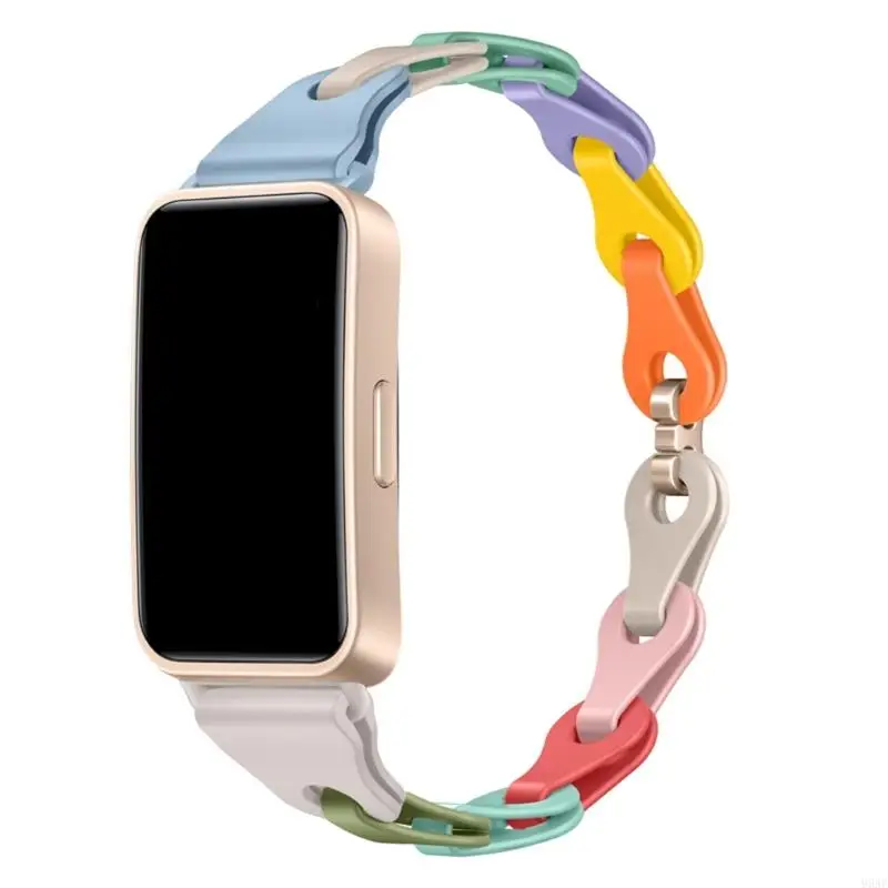 

95AF Силиконовые замены часов ремонт ремней для полосы 8/9/10 фитнес -трекеры Удобный и мягкий ежедневный износ