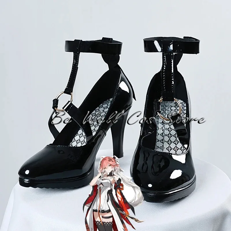 

IN STOCK Game Wuthering Waves Changli Cosplay Shoes Anime Chang Li Cosplay Shoes Women Girls Party Role Play Halloween