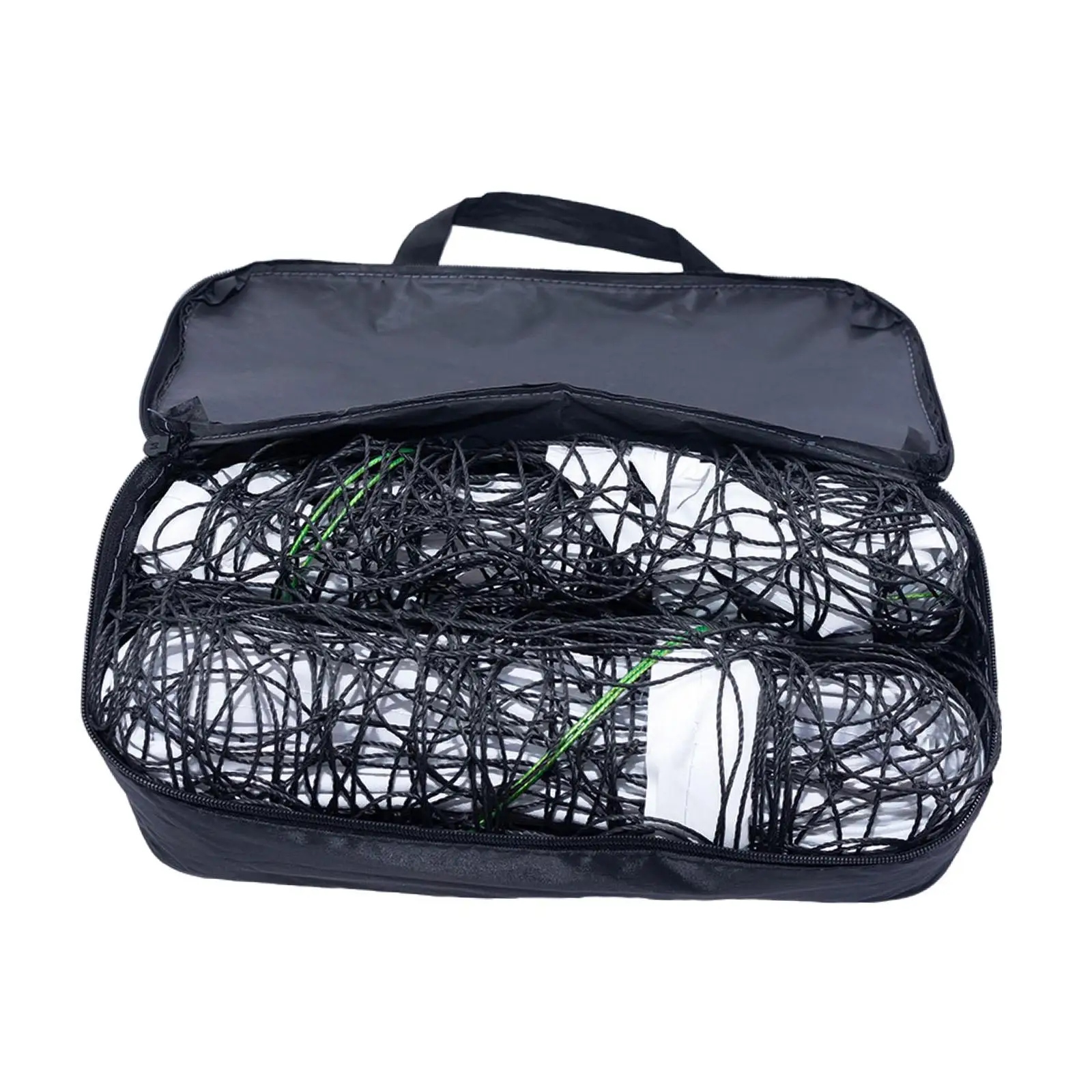 PE Portable Volleyball Practice Net Lightweight Travel Kit for Garden Backyards Beach Activities