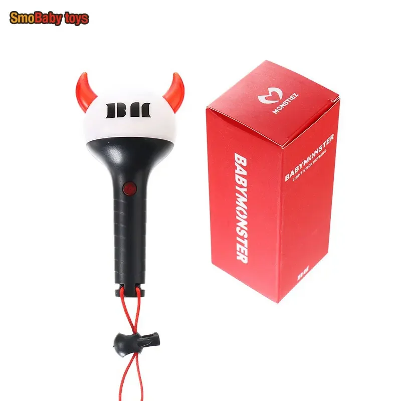 

KPOP BABYMONSTER Mini Support Light Keychain Acrylic Support Stick Keyring Accessories RAMI AHYEON ASA RUKA Kawaii Fans Gifts